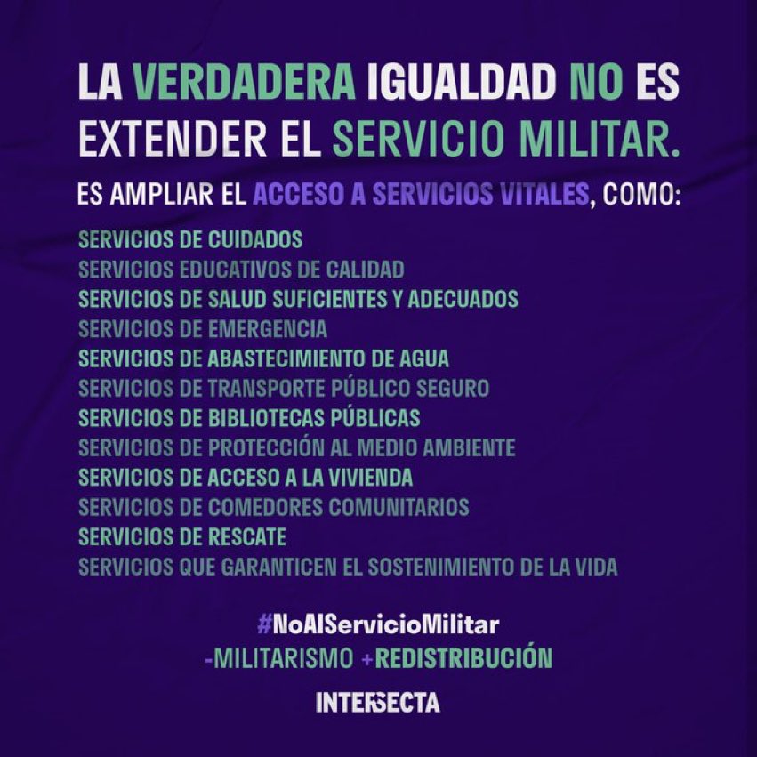 Una diputada mejicana propone que, en pos de la igualdad, las mujeres también hagan el servicio militar obligatorio