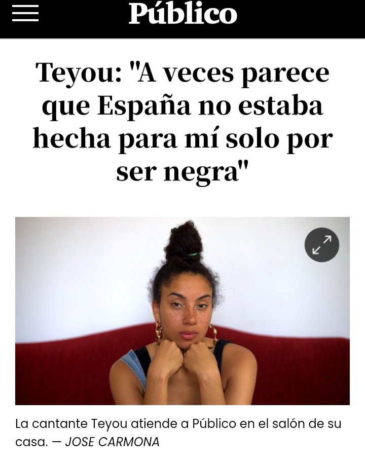 Pero si Julio Iglesias es más negro que ella...