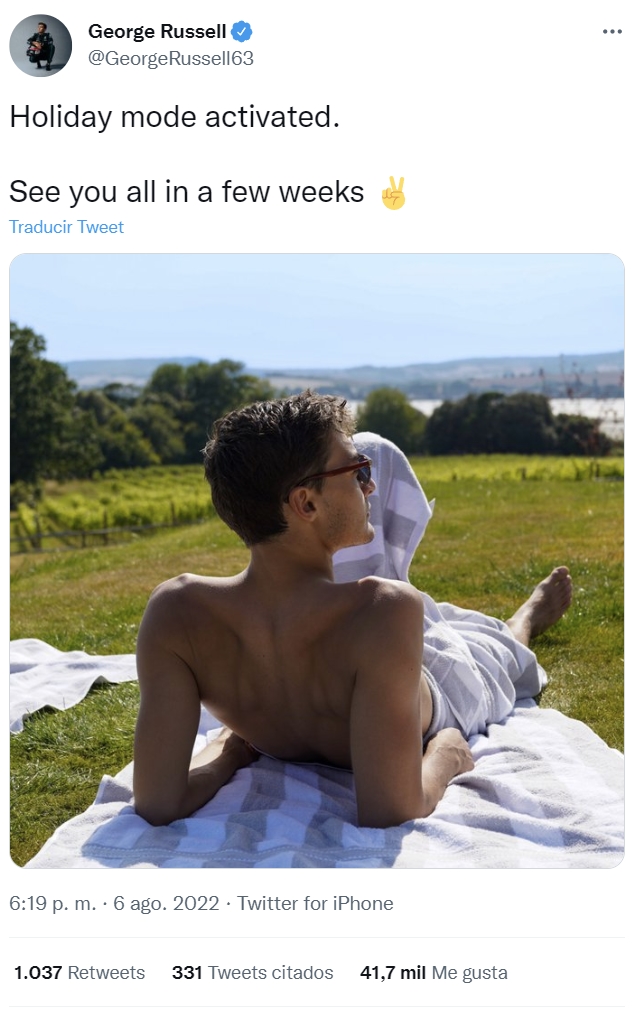 Russell cumple la profecía