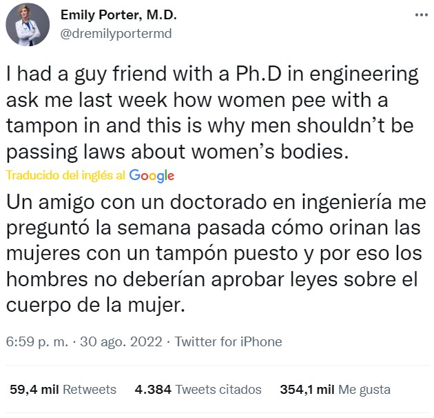 Doctorado en ingeniería, y virgen.