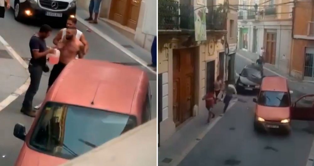 Tres detenidos en Chiva (Valencia) tras intentar prenderse fuego los unos a los otros