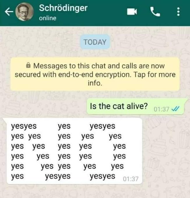 Maldito Schrödinger...