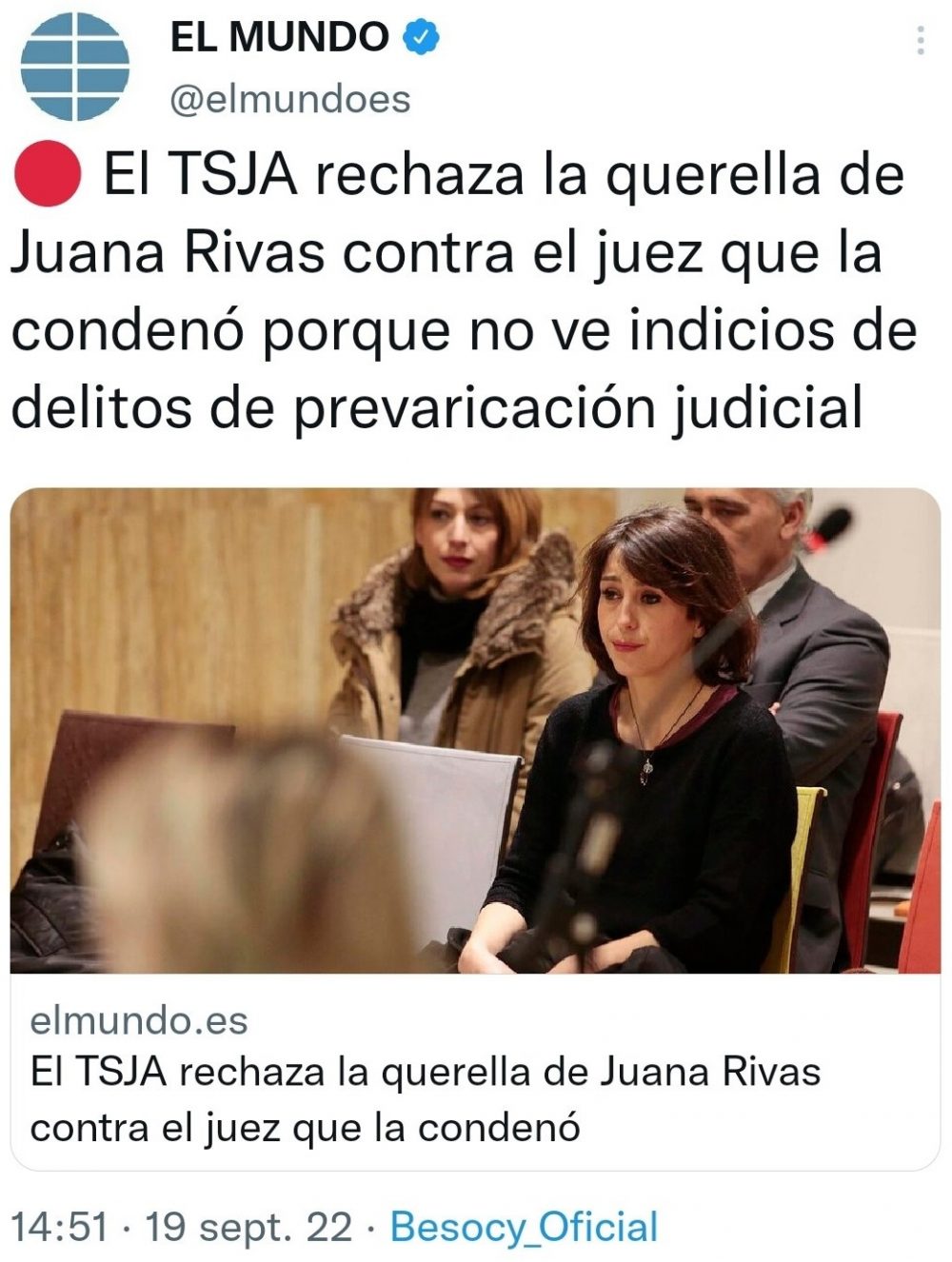 Juana Rivas: "La condena no me gusta: pos denunsio al juez"