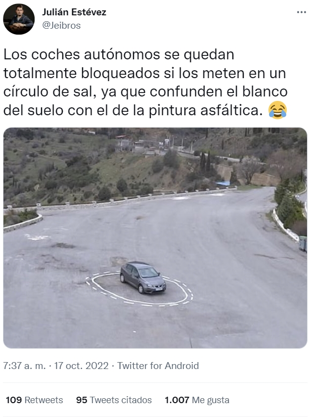 Los coches autónomos son BRUJAS