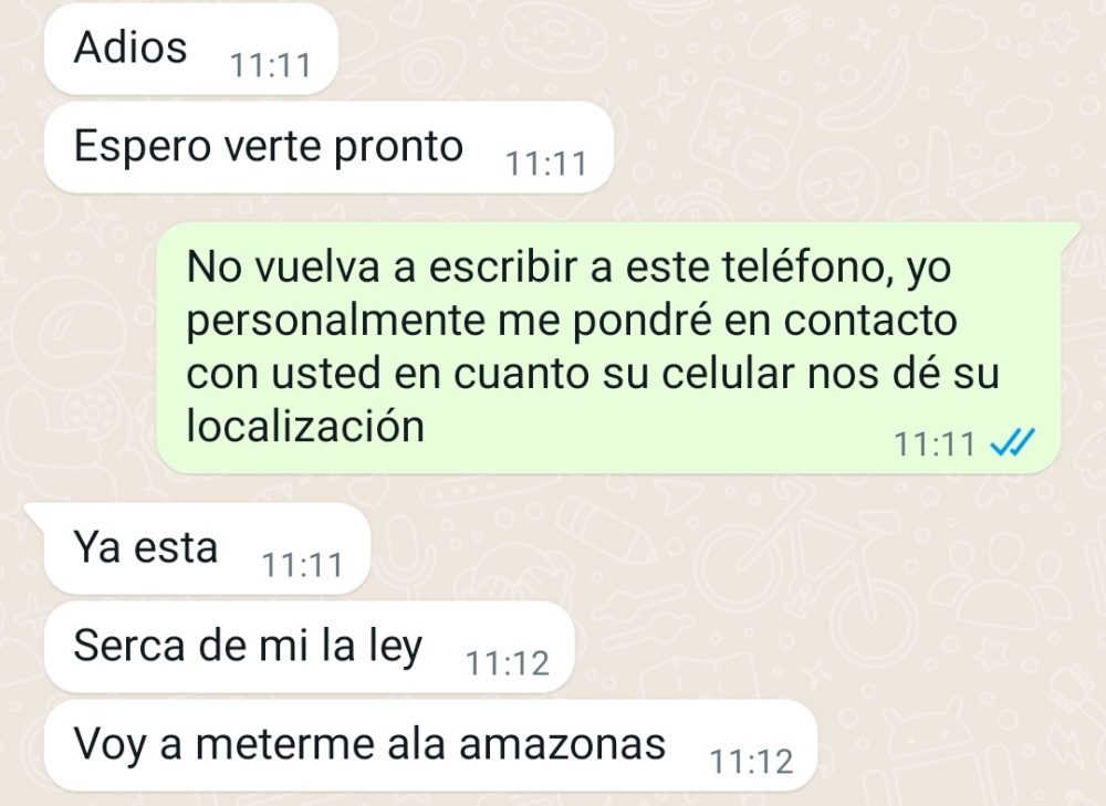 Troleando a un estafador