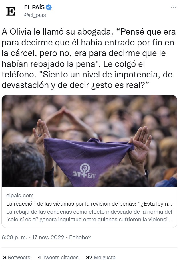 El País tira de "la gente de Bart" y da la espalda a Podemos e Irene Montero
