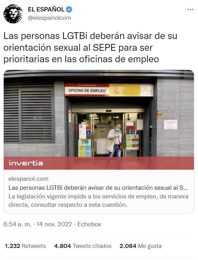 La gente LGTBI ya son oficialmente discapacitados a ojos del estado