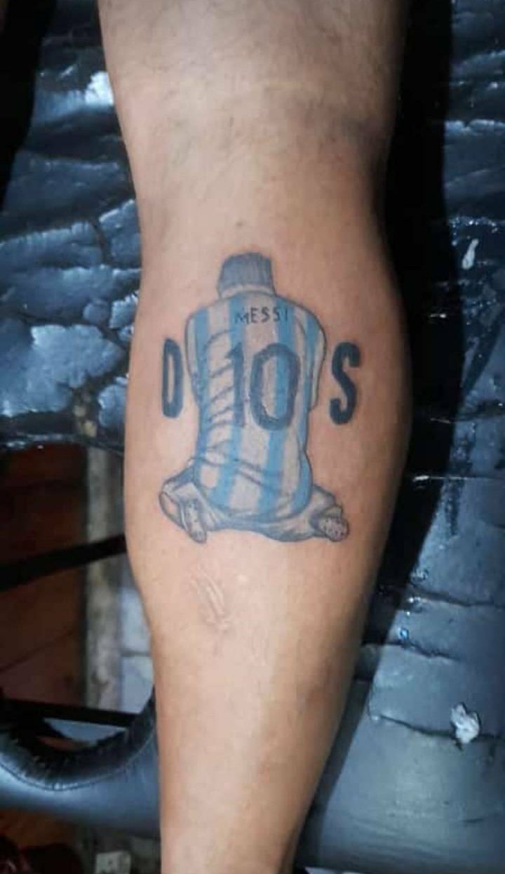 Galería de tatuajes demigrantes sobre Argentina en el mundial