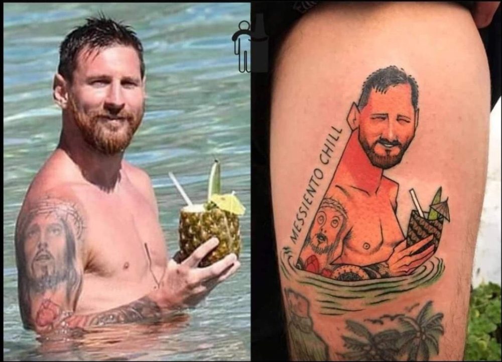 Galería de tatuajes demigrantes sobre Argentina en el mundial