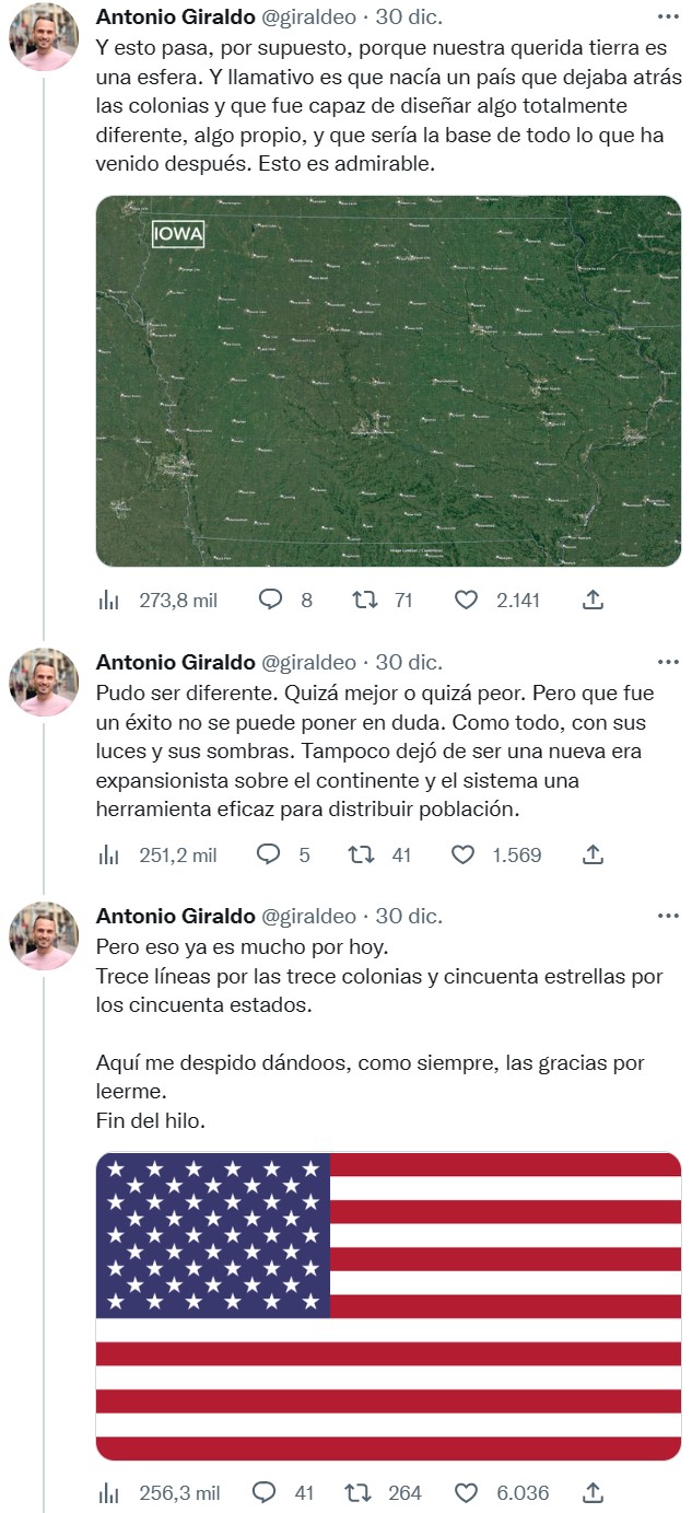 La curva que demuestra que la Tierra no es plana