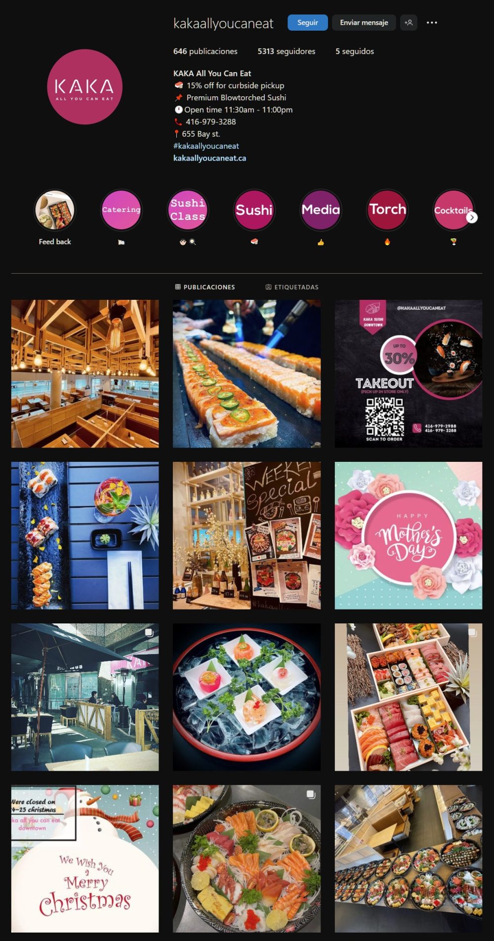 Ubicado en el corazón del centro de Toronto, KaKa es un restaurante japonés único en su clase.