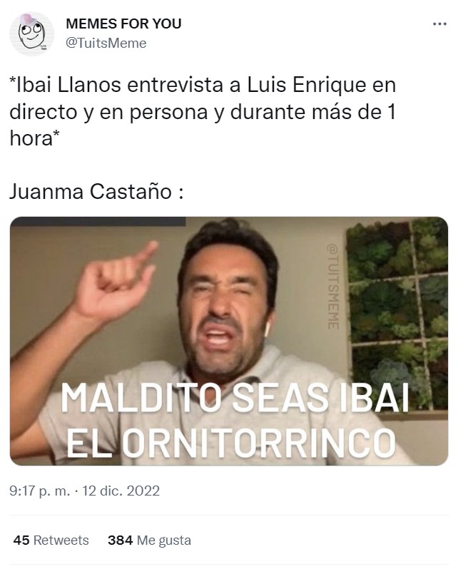Tortazo con la mano abierta de Luis Enrique a Juanma Castaño.