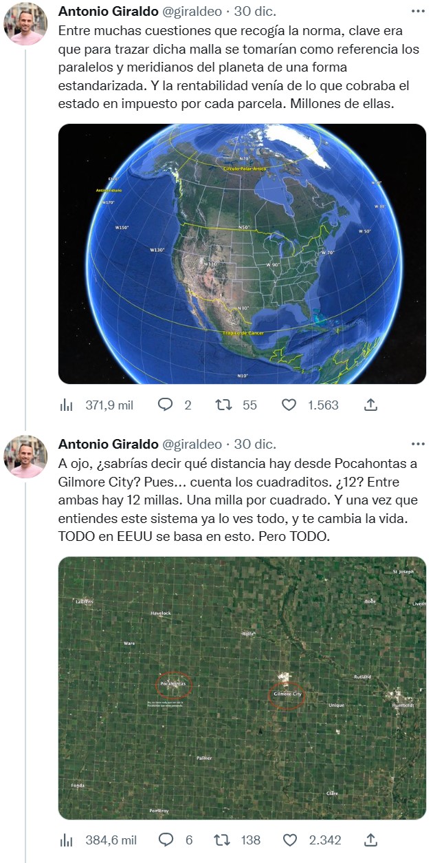 La curva que demuestra que la Tierra no es plana
