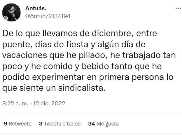 Diciembre es una simulación