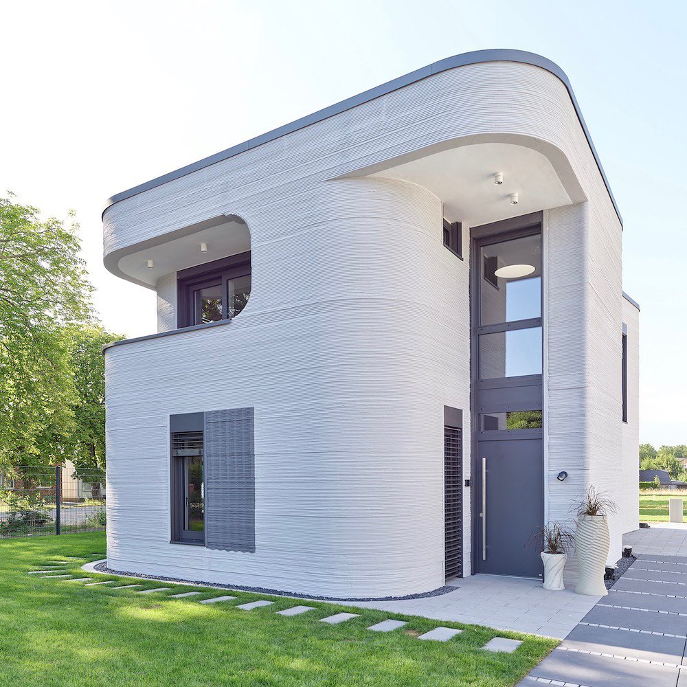 La primera estructura residencial impresa en 3D (Alemania)