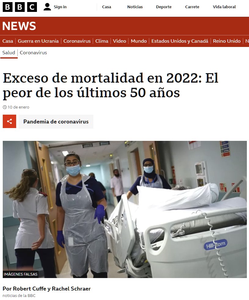 El exceso de mortalidad en UK es el peor en 50 años