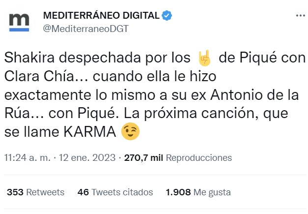 Shakira ha sido vista en Málaga