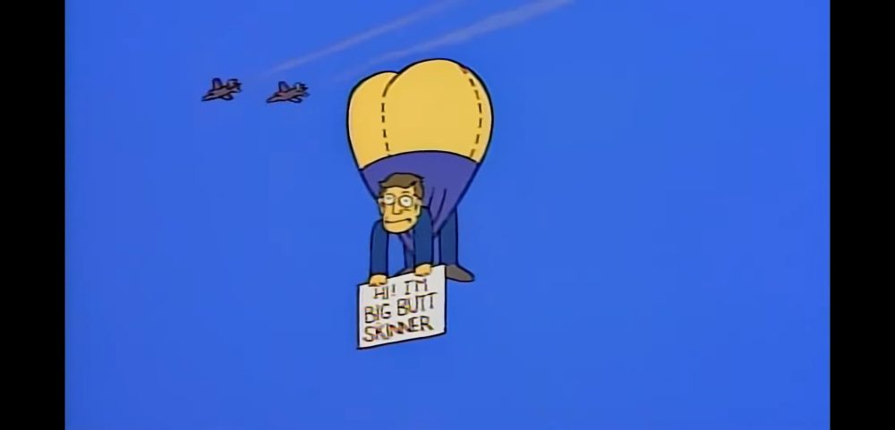 Los Simpson también predijeron lo del globo chino...