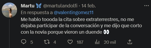 ¿Cuál ha sido vuestra peor cita de vuestras vidas?