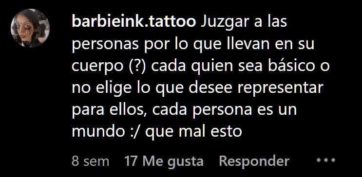 Tipos de personas según sus tatuajes