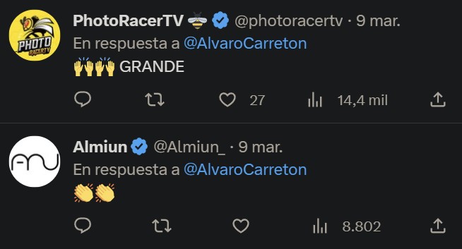 Un piloto del equipo de e-sports Williams muestra en un descuido una carpeta de hacks de ayuda a la conducción