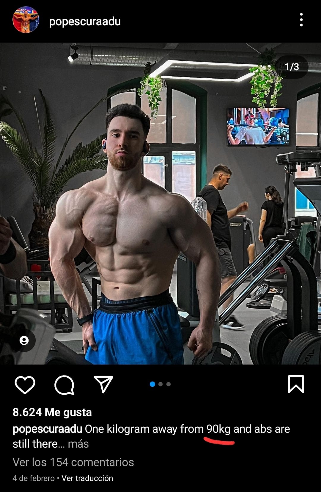 Cada día se escucha el mismo chiste en todos los gimnasios: "No tomo esteroides, soy 100% natural"