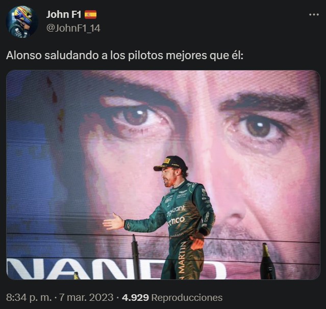 Cuando alguien me dice que Hamilton es mejor que Alonso