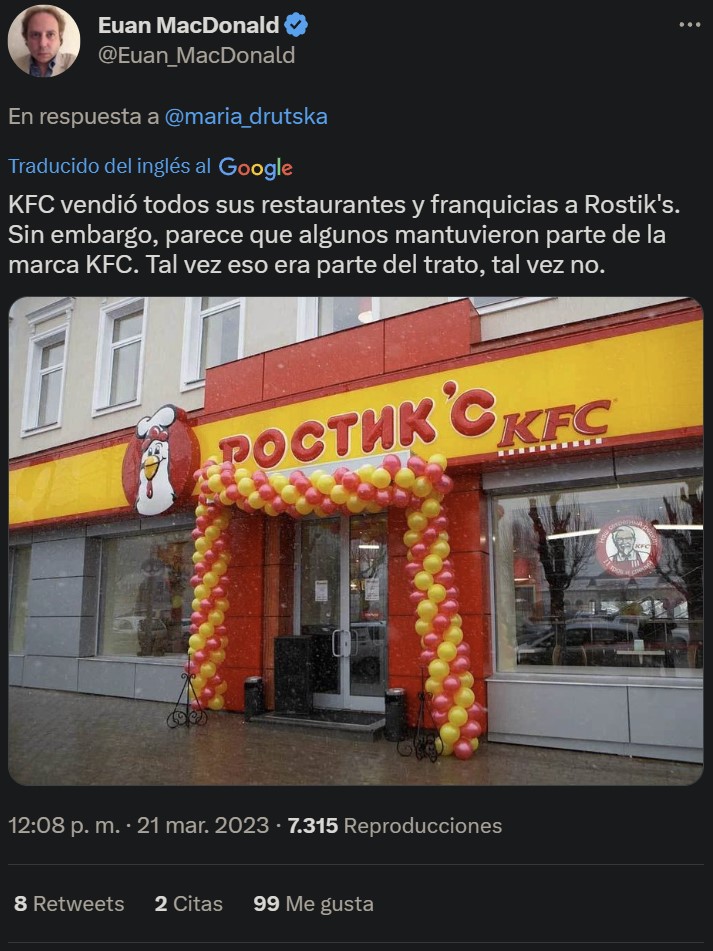 Docenas de paquetes de "KFC" fueron entregados en el Soluxe Hotel de cinco estrellas en Moscú, donde se hospedaba Xi Jinping (presidente de la República Popular China).