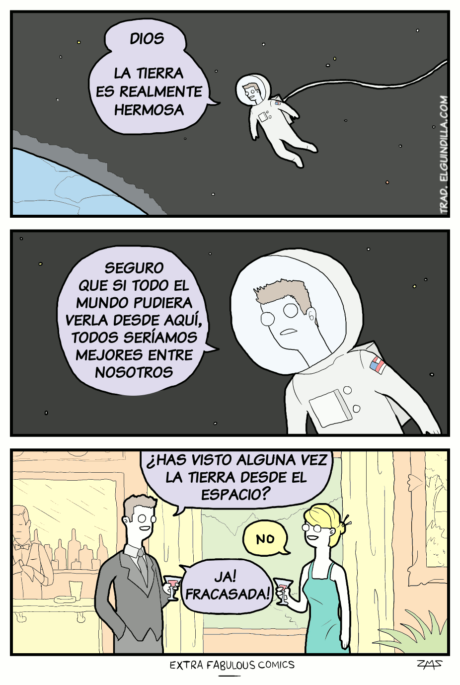 Si todo el mundo pudiera ver nuestro planeta desde el espacio...