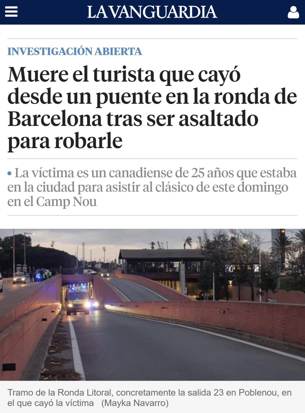 Lo de "Tourists Go Home" no va a hacer falta si el peligro sigue escalando en Barcelona
