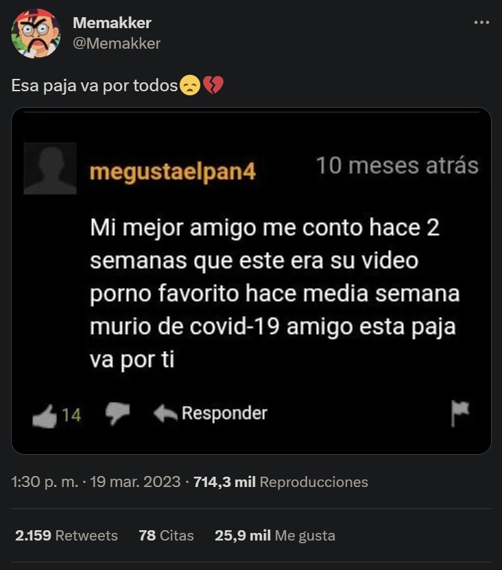 Esta va por ti, amigo