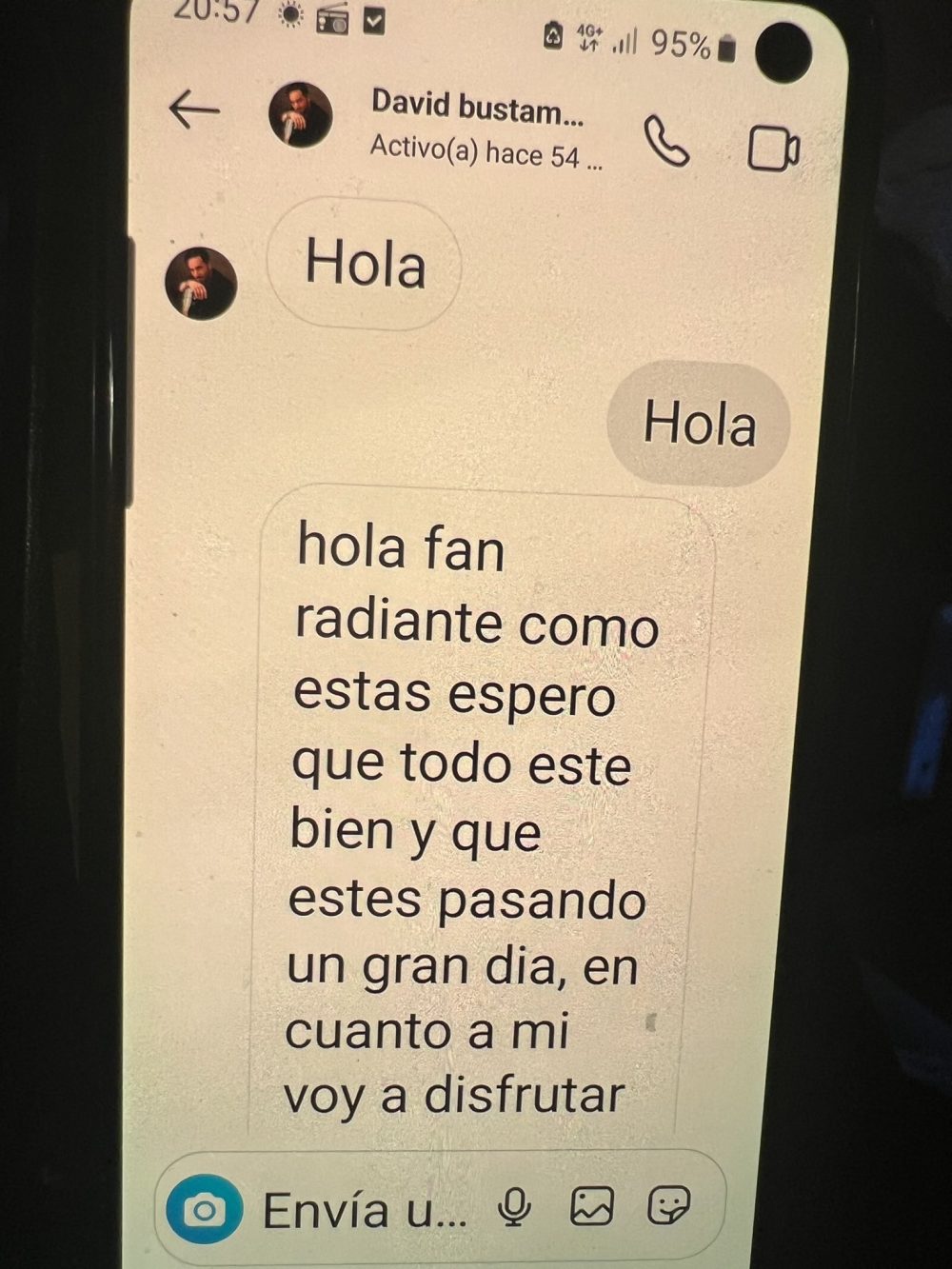 Te levantas un día y descubres que David Bustamante le está metiendo fichas a tu madre