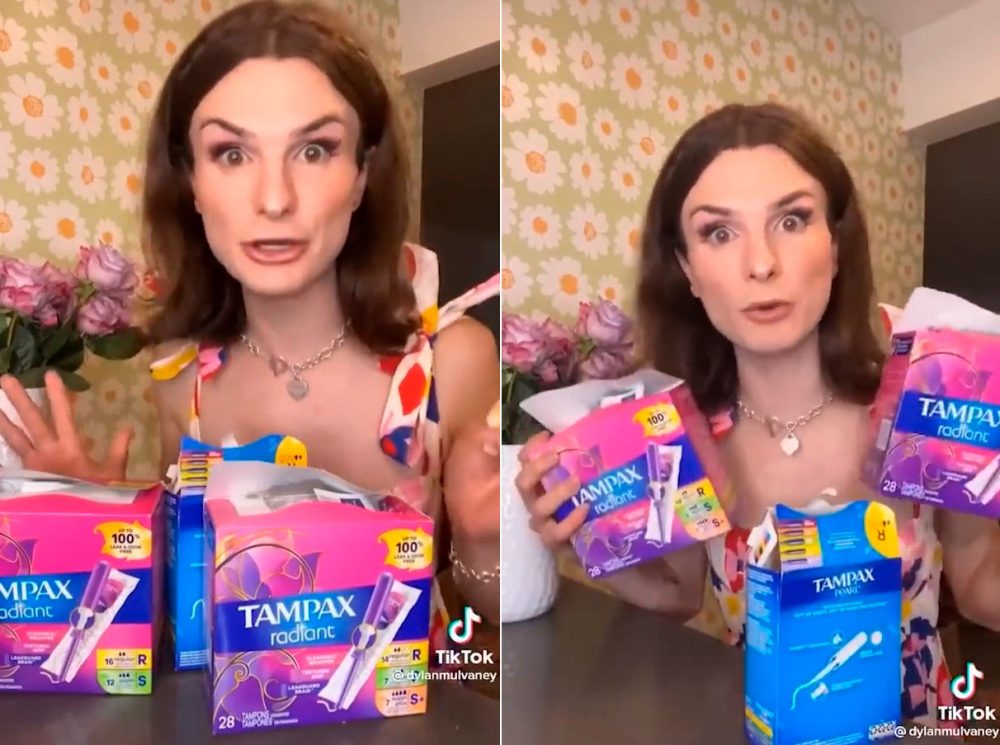 Tampax utiliza a una mujer trans para promocionar sus tampones.