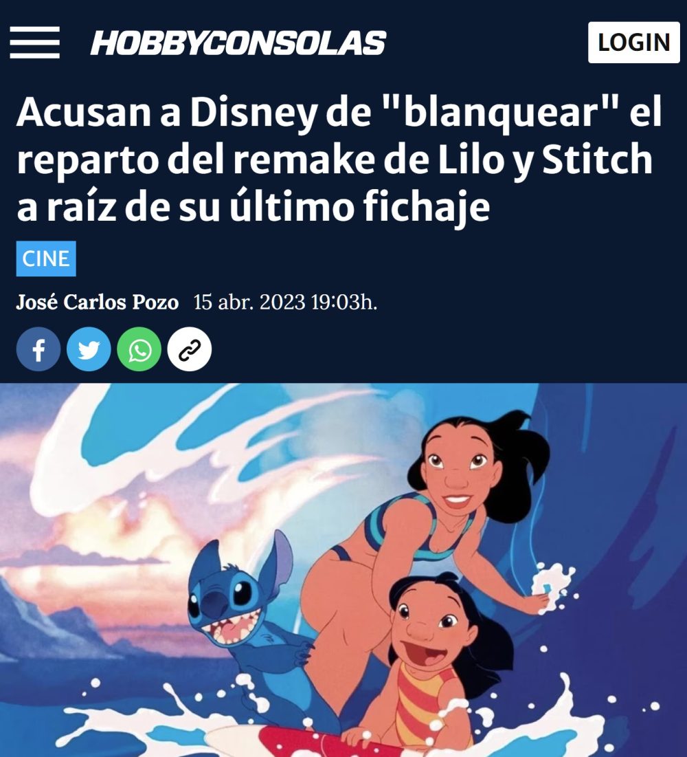 Al revés ya no les gusta tanto...