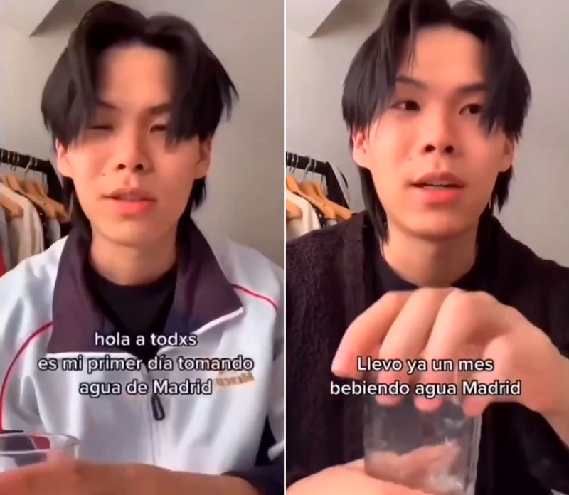 1 año bebiendo agua de Madrid