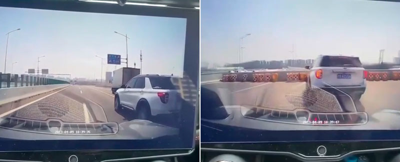 Cuando le prestas más atención al coche que tienes al lado que a la carretera