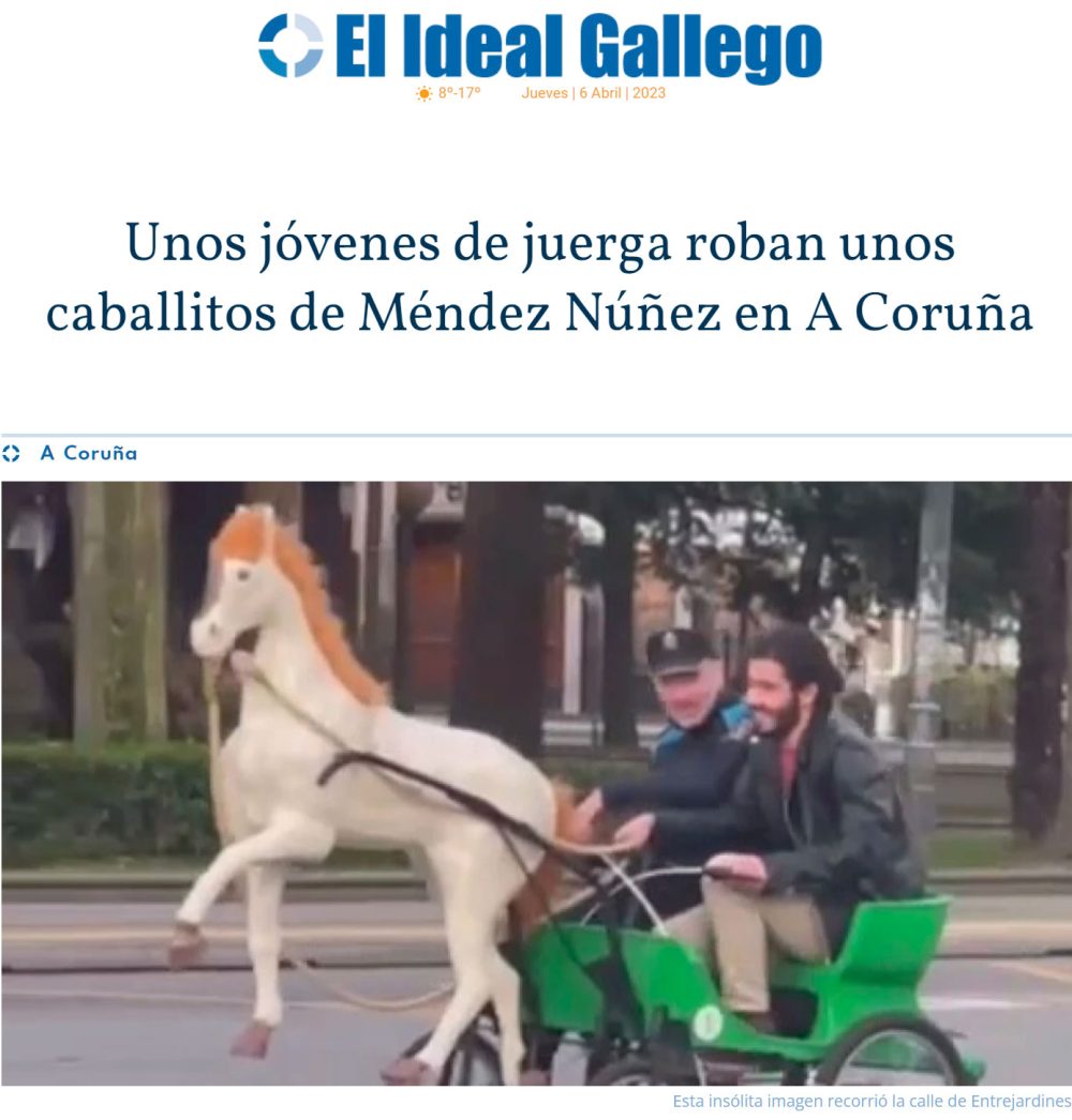 Resacón en Galicia