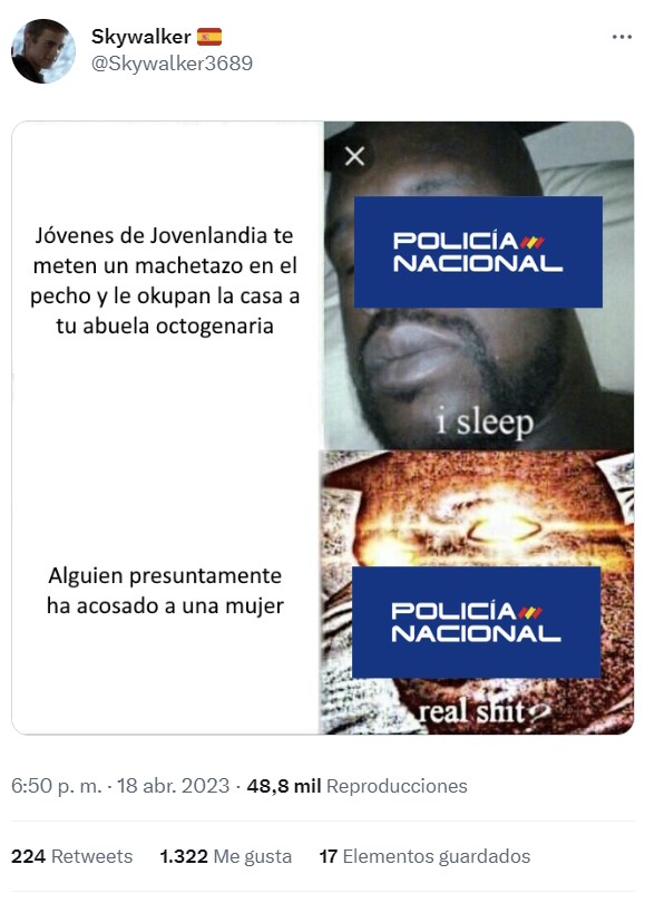 Ayer se viralizó un vídeo en el que se movilizaba un importante operativo de la Policía Nacional para detener a un presunto acosador mientras estaba en el gimnasio