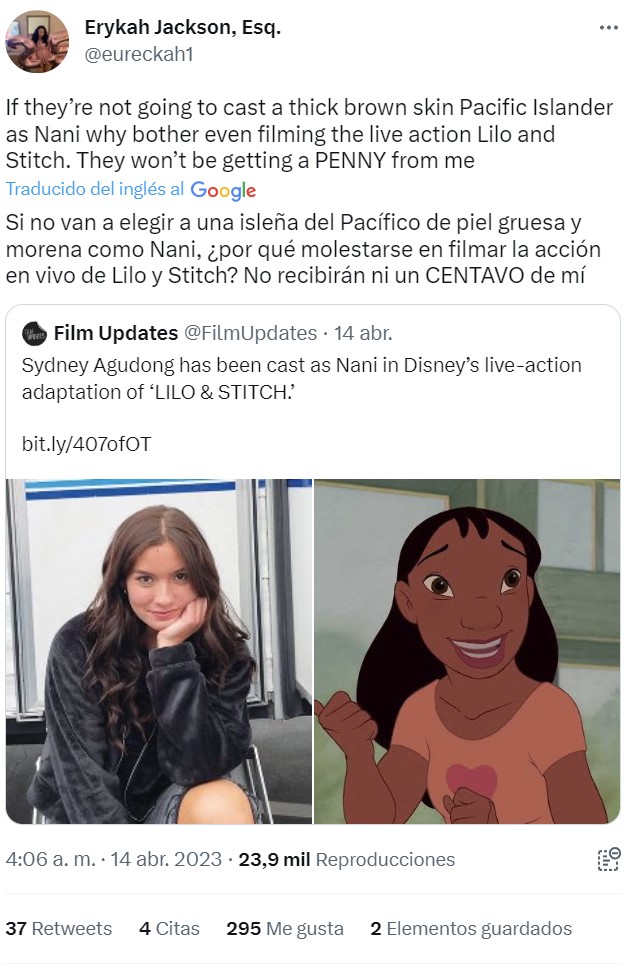 Al revés ya no les gusta tanto...