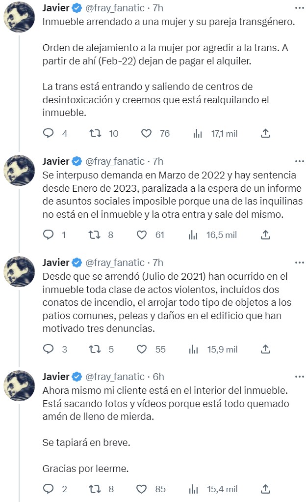No sé para qué pactan nada si los okupas no existen...
