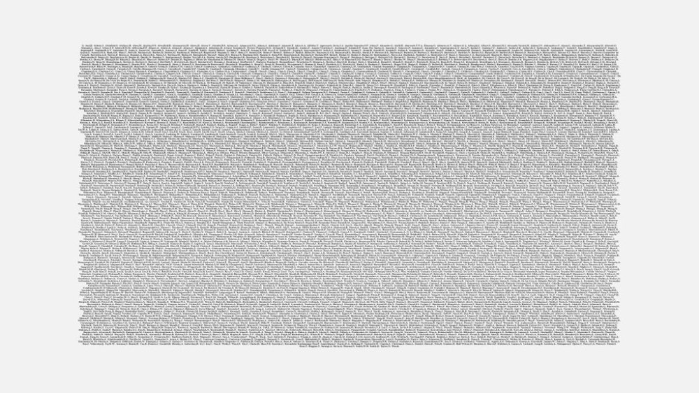 Hace 11 años se publicó el paper del descubrimiento del Bosón de Higgs. Estos son los 5154 autores.