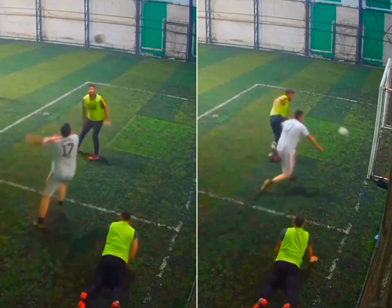 Los Stormtroopers también tienen sus momentos de asueto en los que echan pachangas de fútbol para relajarse