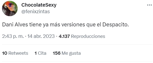 Nueva versión de Dani Alves