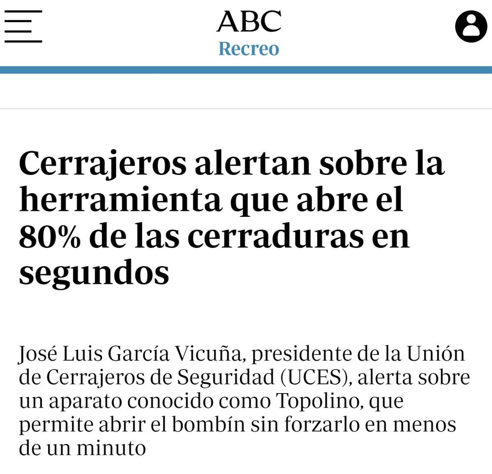 IMPRESIONING: la técnica que es capaz de abrir el 80% de las cerraduras en segundos
