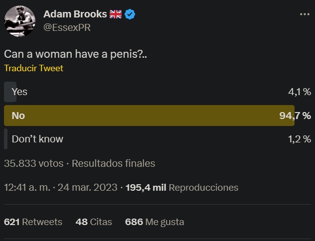 "¿Puede una mujer tener nepe?"