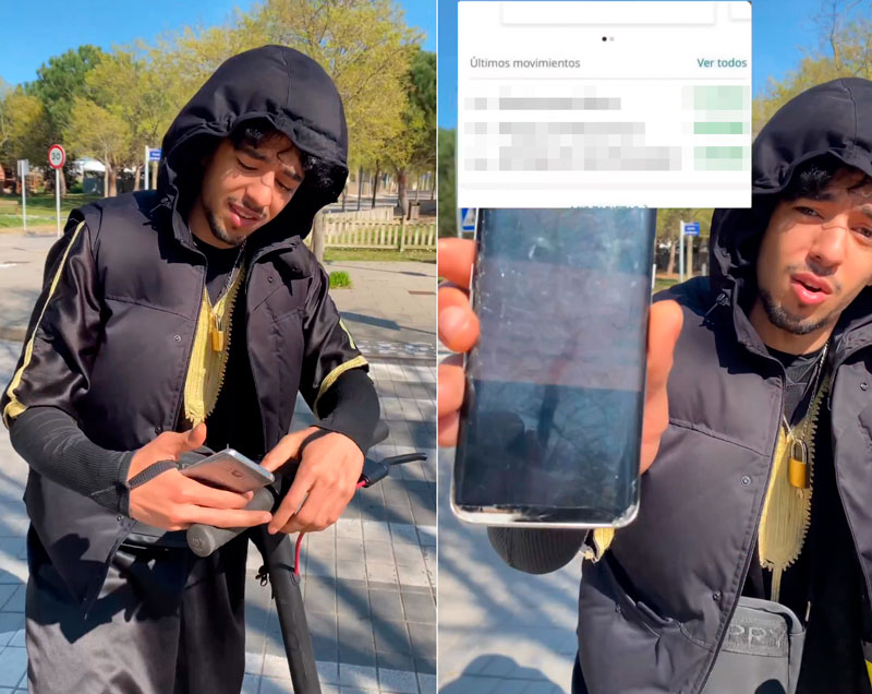 Un musulmán muestra las ayudas que recibe del estado por no hacer absolutamente nada