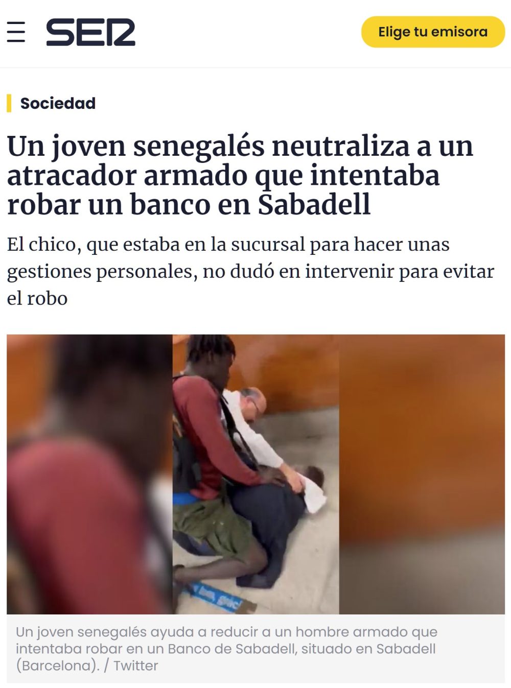 Para que luego digáis que nunca ponen la nacionalidad en el titular...