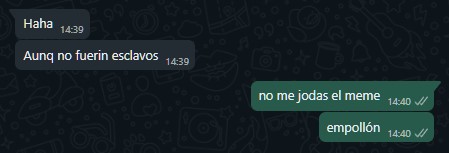 El contexto es importante...