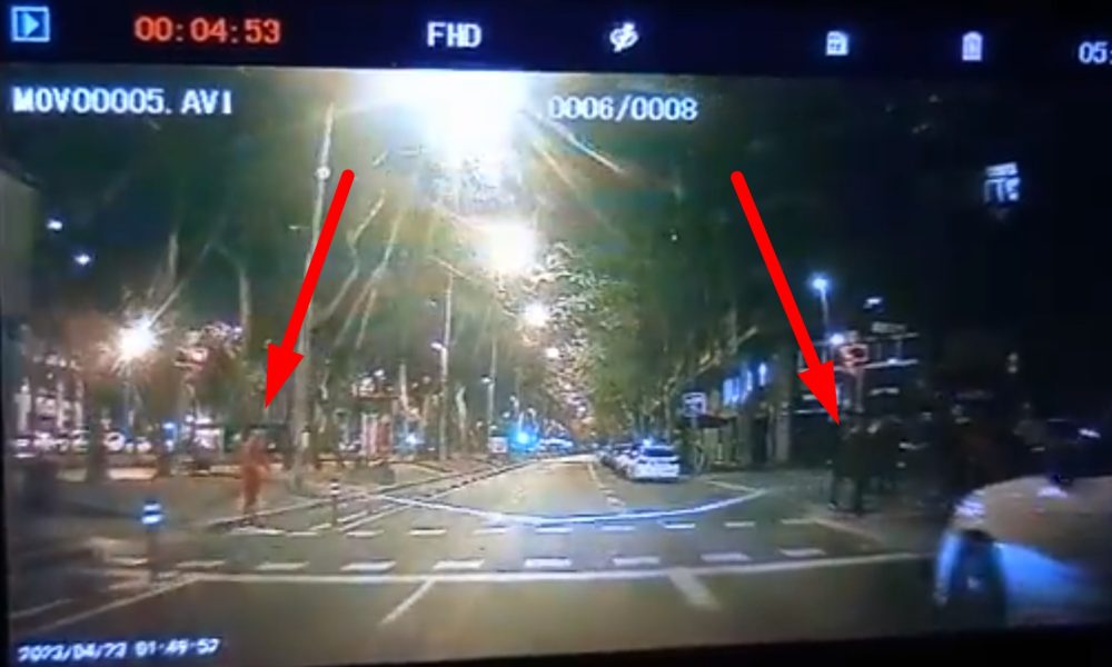 Intento de robo a varios conductores en Warcelona utilizando el "método de la cuerda".