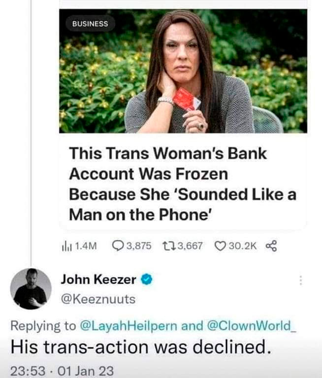 El banco congela su cuenta a una mujer trans porque 'su voz al teléfono sonaba como la de un hombre'